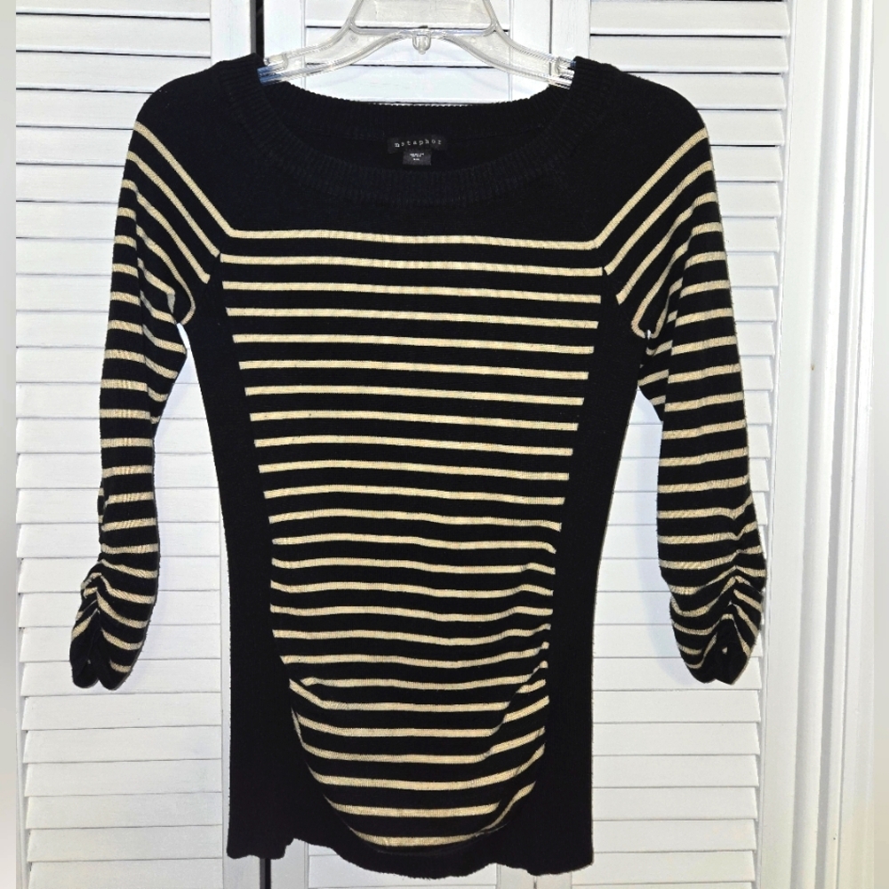 Metaphor Women's S Striped Sweater